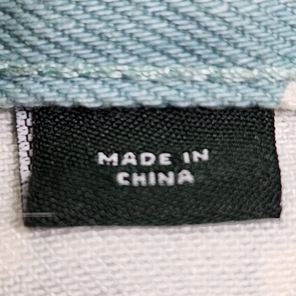 J.Crew Matchstick Polka Dot Stretch Jeans Light Blue Size 31 Cotton/Spandex Wome - Picture 7 of 13